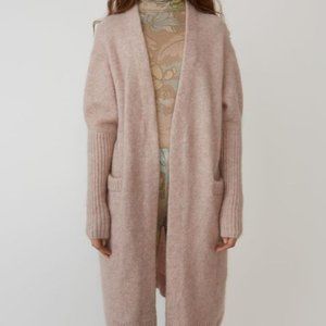 Acne Studios Raya Mohair long cardigan kimono